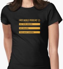 First World Problems Women's Fitted T-Shirt