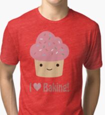 I Love Baking Tri-blend T-Shirt
