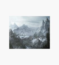 Skyrim winter Art Board