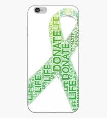 Donate Life Organ Donor Advocate Gift T-Shirt Organ Donation iPhone Case