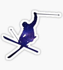 Sky Skier Sticker