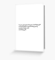 Birthday - Tyler The Creator Greeting Card