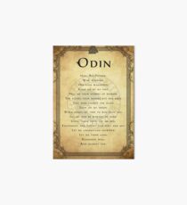 Prayer to Odin Art Board