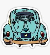 VW Bug - Cute Line Drawing Sticker