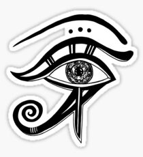 Das Auge, Aufkleber Sticker