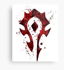 Horde Splatter Metal Print