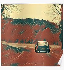 Mg B on the road Poster