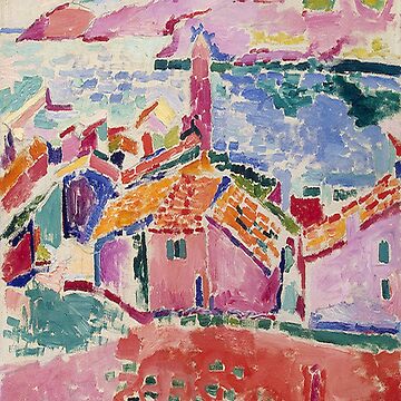 Artwork thumbnail, Les toits de Collioure- Henri Matisse  by LexBauer