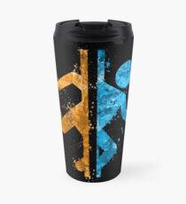 Portal Splatter Travel Mug