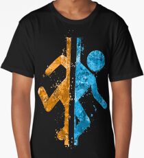 Portal Splatter Long T-Shirt