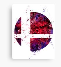 Super Smash Splatter Canvas Print