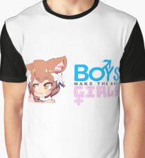 Boys Make The Best Girls Graphic T-Shirt