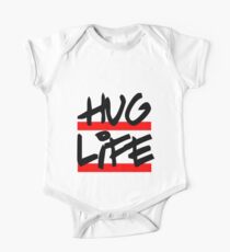I didn't choose the hug life, it chose a cooler font One Piece - Short Sleeve