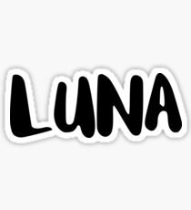 luna Sticker