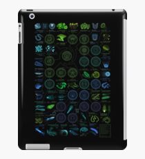 A visual compendium of glowing creatures iPad Case/Skin