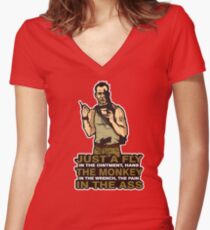A Fly In The Ointment Women's Fitted V-Neck T-Shirt
