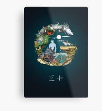 Tribute Dark XL Metal Print