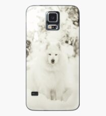 Funda/vinilo para Samsung Galaxy Caja de teléfono de samoyedo nevado