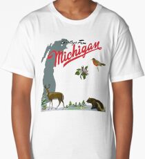 Greetings From Michigan! Long T-Shirt