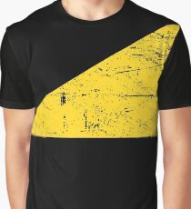 Distressed AnCap Anarcho Capitalism Flag Graphic T-Shirt