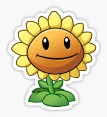 Sunflower from Plants vs Zombies Sticker