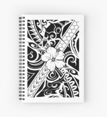 Hawaiian style tribal 2 Spiral Notebook