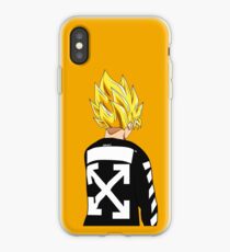 Goku SSJ Off-White iPhone Case