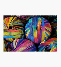 Colorful yarn Photographic Print