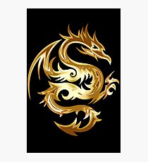 Golden Dragon Photographic Print