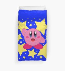Kirby in the stars Duvet Cover