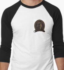 Ned Kelpie - Australian Outlaw Men's Baseball ¾ T-Shirt