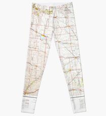 USGS TOPO Maps Iowa IA Fort Dodge 174683 1954 250000 Leggings