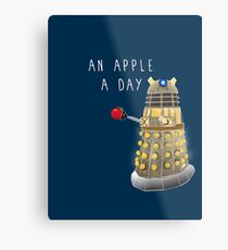 An Apple a Day Keeps the Doctor Away Metal Print