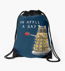 An Apple a Day Keeps the Doctor Away Drawstring Bag