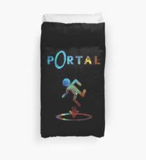 Portal Minimalist Nebula Design Duvet Cover