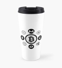 Crypto Currencies Travel Mug