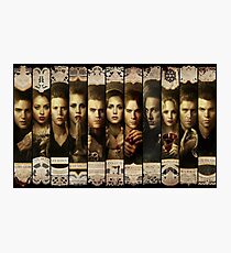 The Vampire diaries & the original Photographic Print