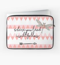 Gilmore Girls- Where you lead I will follow Laptop Sleeve