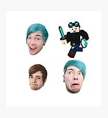 DanTDM on Youtube Photographic Print