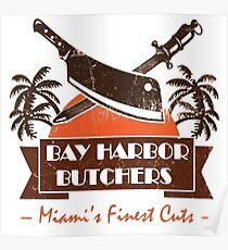 dEXTER- bAY hARBOuR BUTCHER Poster