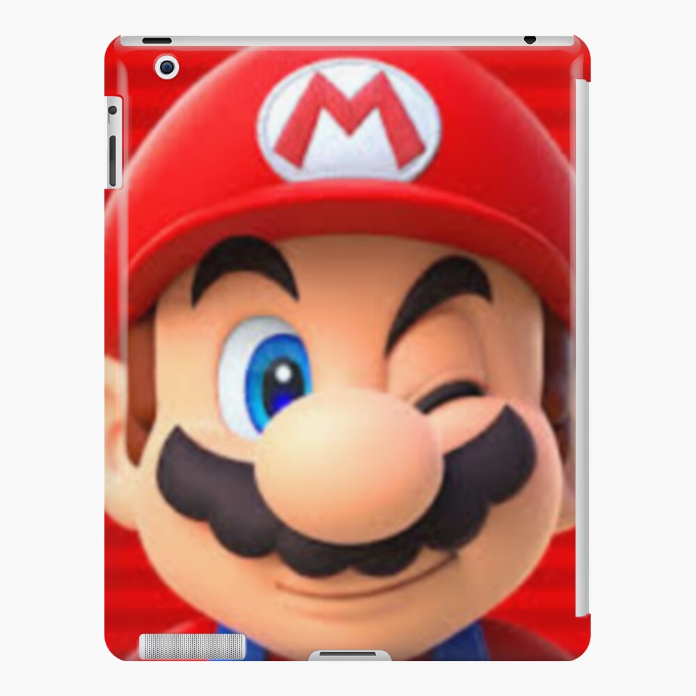 Tete De Mario Ipad Case Skin