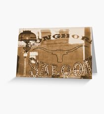 #629 The Saloon Greeting Card