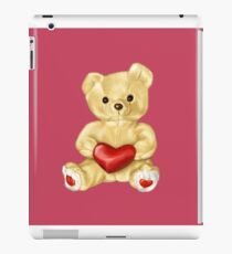 Pink Cute Teddy Bear iPad Case/Skin
