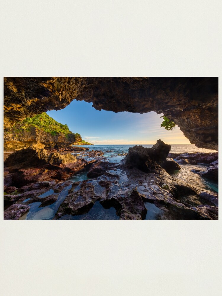 Alternate view of Christmas Island Cave Photographic Print