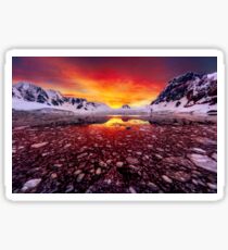 Antarctic Sunrise Sticker