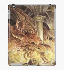 Bilbo and Smaug the Dragon iPad Case/Skin