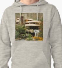 Frank Lloyd Wright Falling water Pullover Hoodie