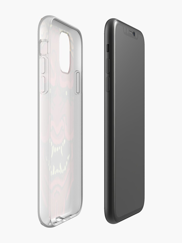 Coque iPhone « Hannya Rouge », par Okkoshiza