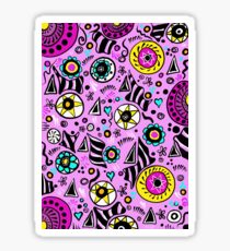 Patterns and shapes Sticker