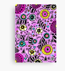 Patterns and shapes Canvas Print